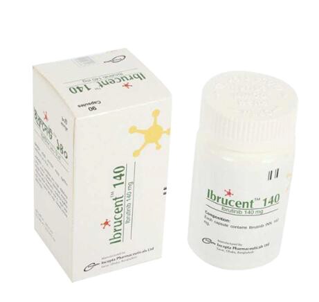 Ibrucent 140 MG, a generic version of Ibrucent